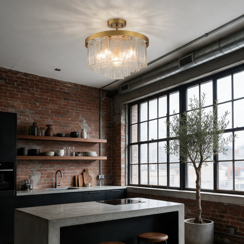 Tiered Water Glass Light