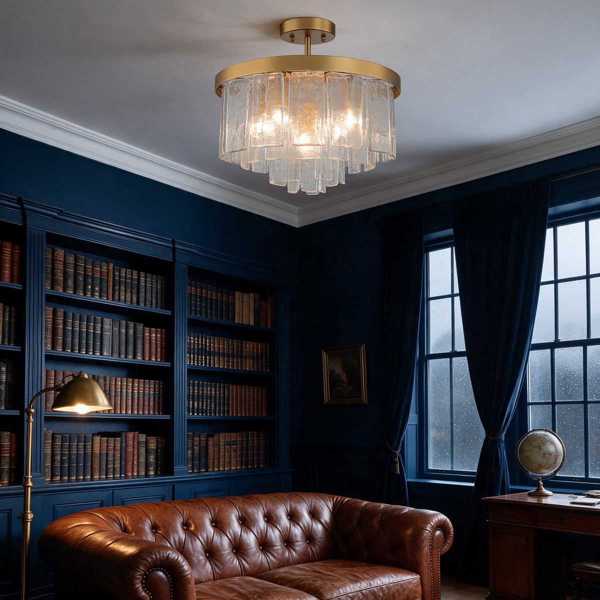 Tiered Water Glass Light